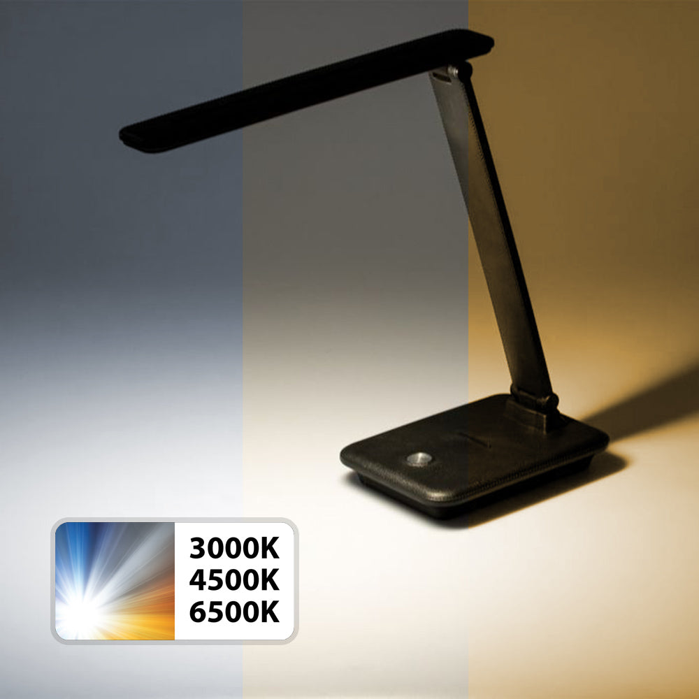 Lâmpada de mesa LED regulável Lâmpada de mesa 9W IP20 3000K 4500K 6500K