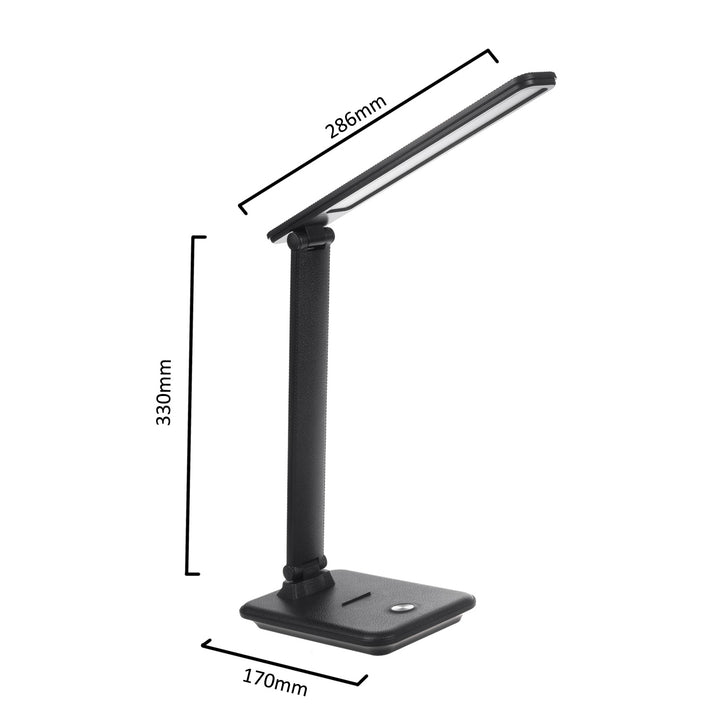 Lâmpada de mesa LED regulável Lâmpada de mesa 9W IP20 3000K 4500K 6500K