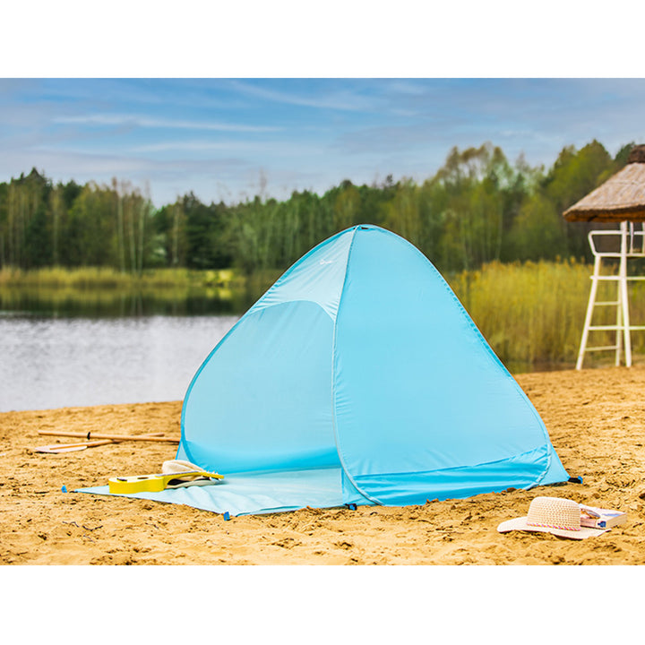 Barraca de praia instantânea, barraca de acampamento giratória, portátil, automática, vomita, ao ar livre, 160x150x115cm