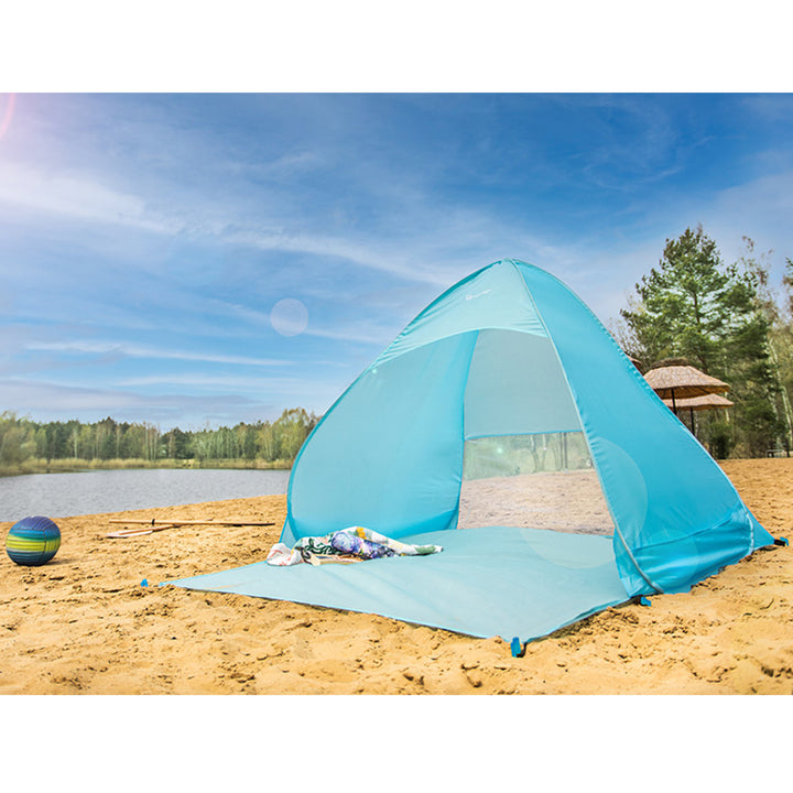 Barraca de praia instantânea, barraca de acampamento giratória, portátil, automática, vomita, ao ar livre, 160x150x115cm
