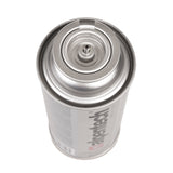 Cartucho de gas Alpentech de 380 ml, certificado: Pi 0875, conforme a la norma EN 521, butano, rango de temperatura de funcionamiento de -5 °C a +40 °C, IK300