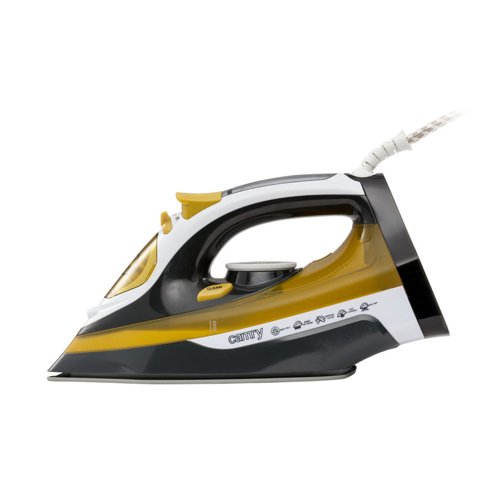 Ferro Camry CR 5029 3000W - sola de cerâmica, função de limpeza automática