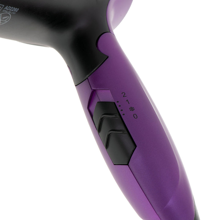 Secador 1600W con mango plegable y concentrador de aire Adler AD 2260