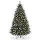 Abeto coberto de neve de árvore de Natal de PVC premium com galhos de PE 220