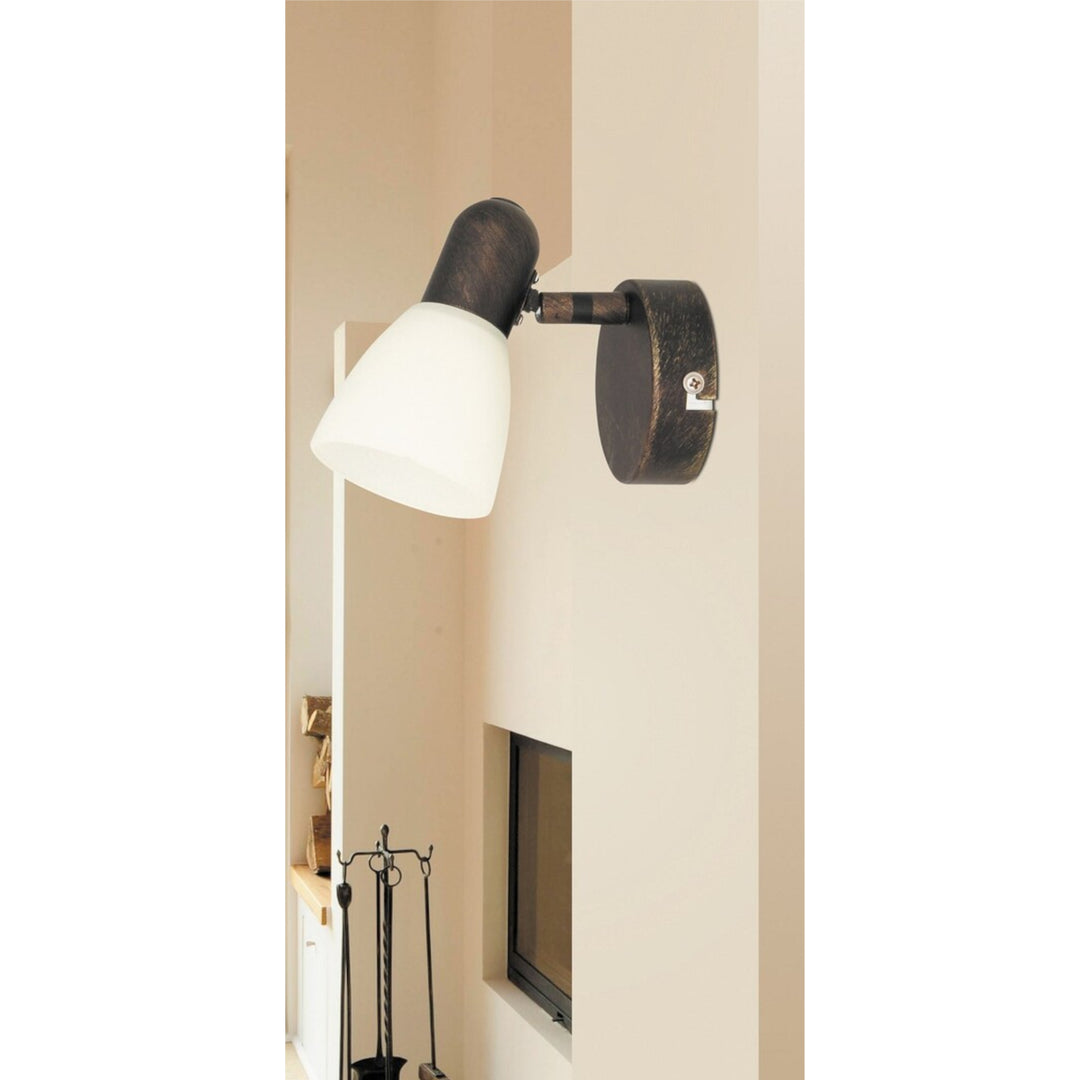 Lampa ścienna Soma spot E14 1x40W antic creme castanho