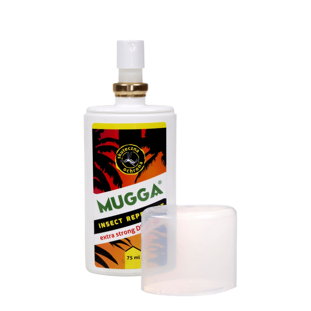 Set 2X MUGGA 50% + 9,5% DEET Repelente de mosquitos familiar