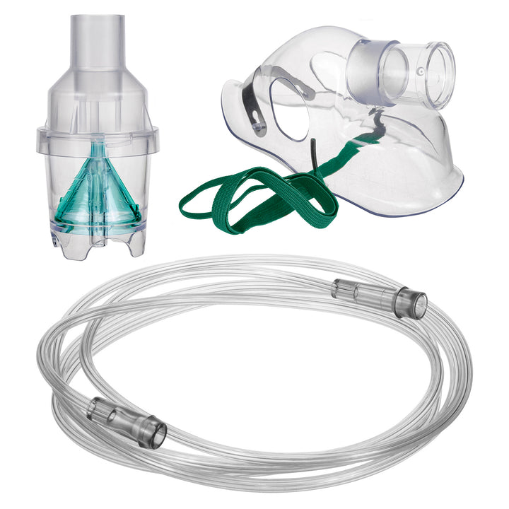 Inhalador compresor Omnibus BR-CN116 blanco + tubo + bolsa