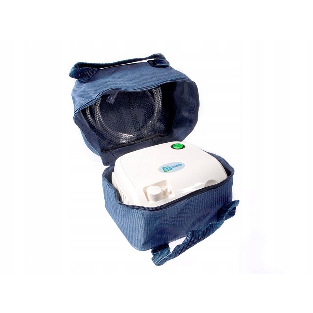 Inhalador compresor Omnibus BR-CN116 blanco + niebla salina