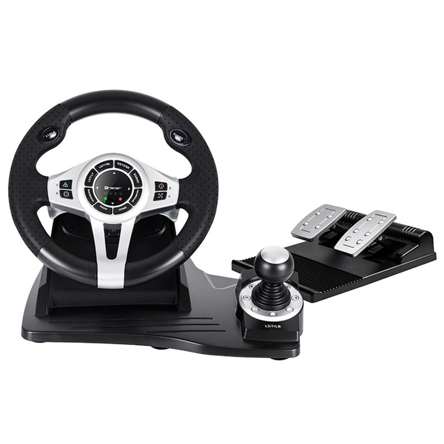 Volante Tracer Roadster para PC PS3 PS4 XBox One con cable