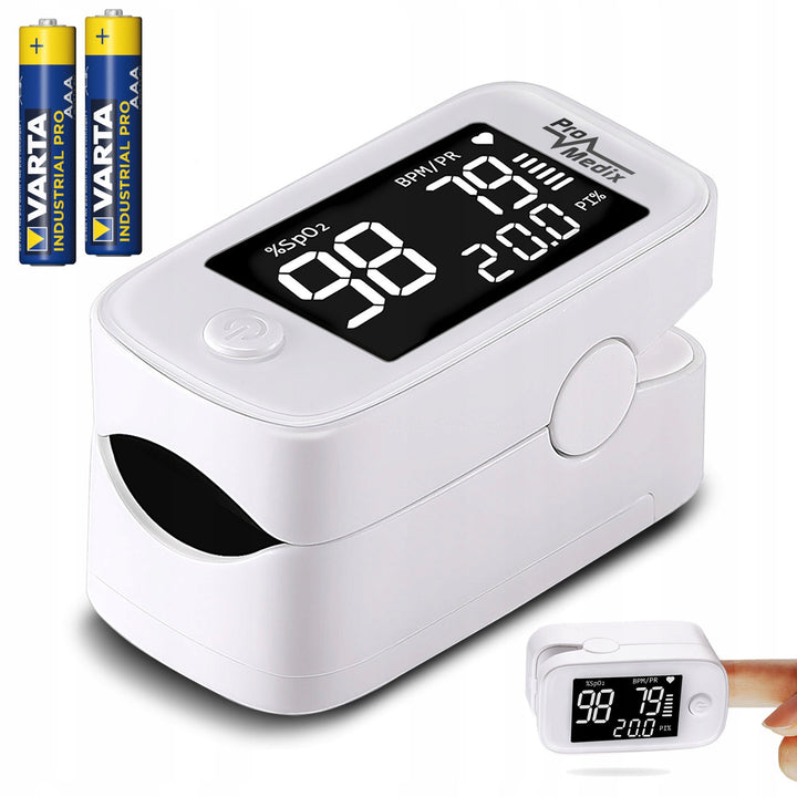 Pulsioxímetro médico ProMedix PS-870 + pilas