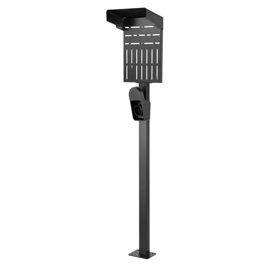 Maclean MCE456 Suporte exterior para carregadores de veículos elétricos e PHEV, aço, máx. 15 kg