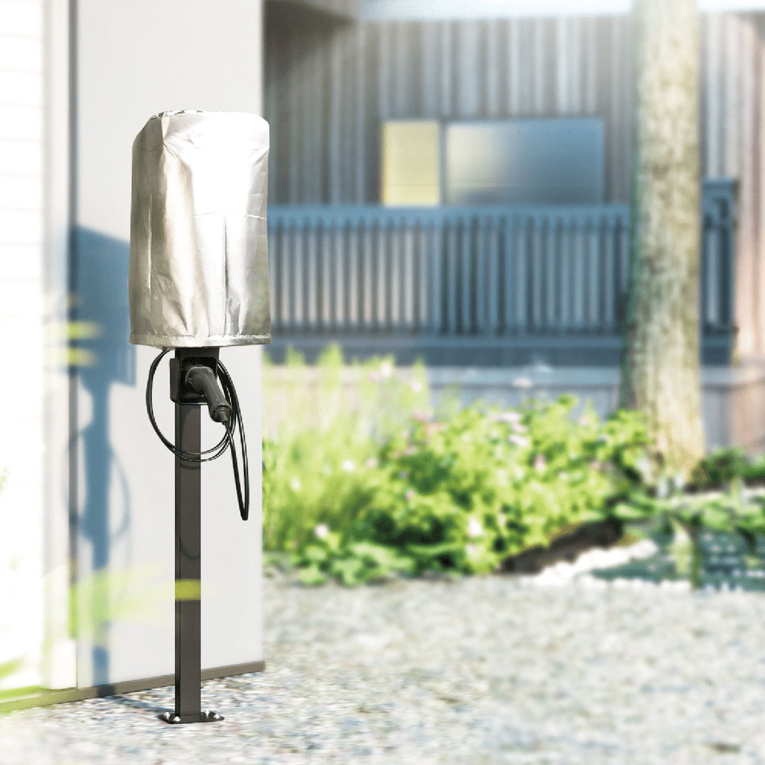 Maclean MCE456 Suporte exterior para carregadores de veículos elétricos e PHEV, aço, máx. 15 kg