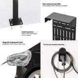 Maclean MCE456 Suporte exterior para carregadores de veículos elétricos e PHEV, aço, máx. 15 kg