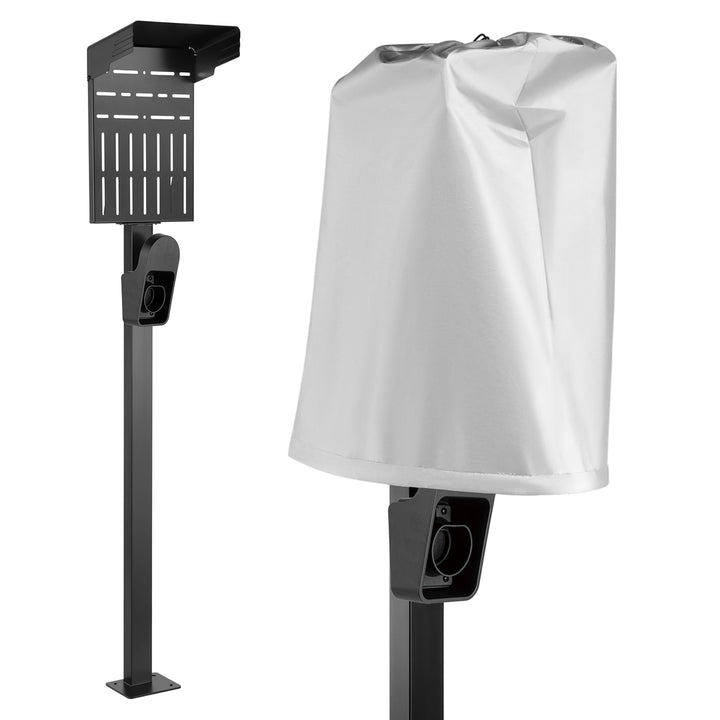 Maclean MCE456 Suporte exterior para carregadores de veículos elétricos e PHEV, aço, máx. 15 kg