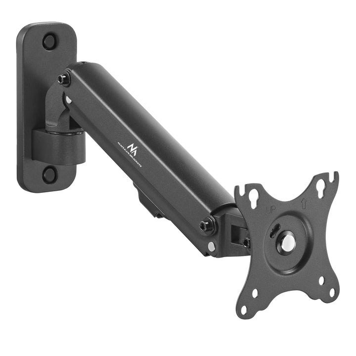 Suporte de parede para monitor Maclean MC-458 de 17 a 27'', máx. 7 kg, amortecedor a gás