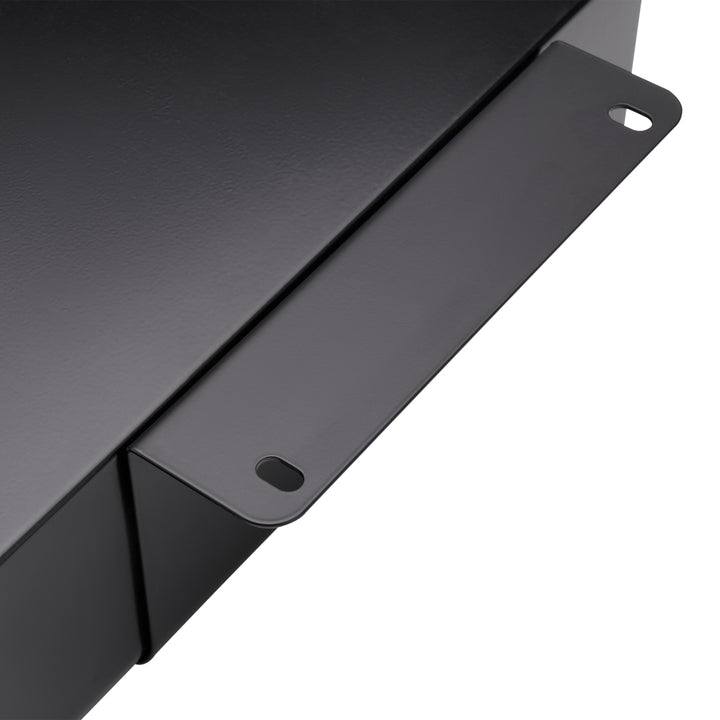 Cajón ergonómico bajo escritorio con llave Maclean, organizador, negro, máx. 5 kg, MC-461