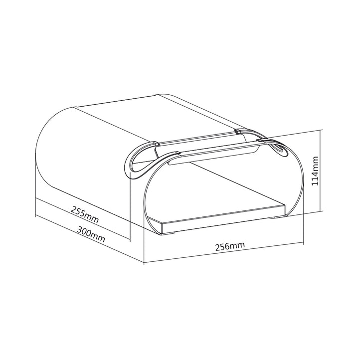 Suporte de parede para bicicleta Maclean MC-466, prateleira para pendurar bicicleta, máx. 25 kg