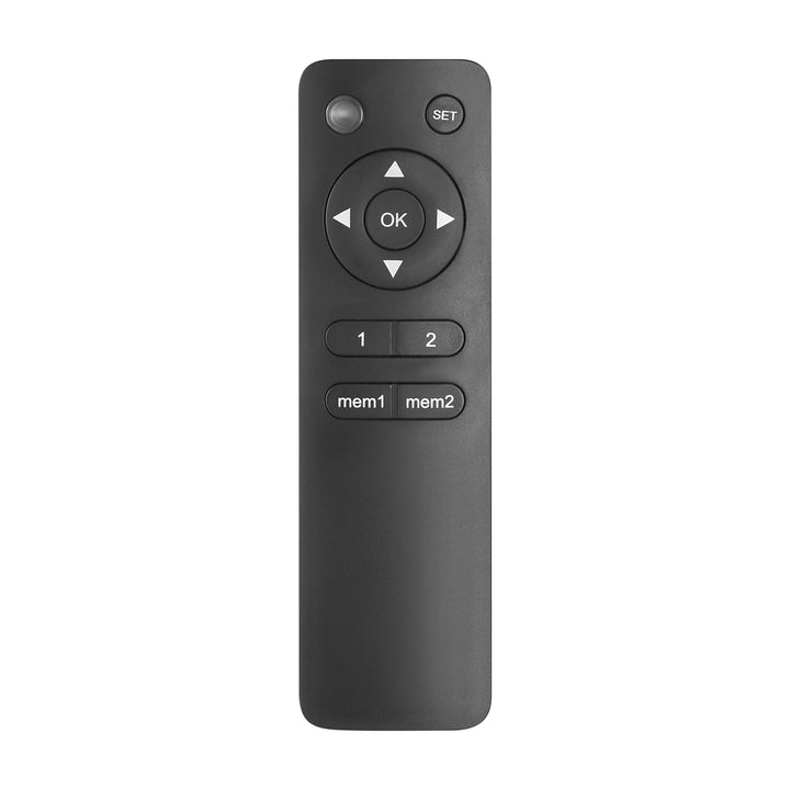 Maclean MC-880T - Suporte de TV elétrico inclinável (32-70") com controlo por aplicação, para tetos inclinados, inclui comando, até 35 kg, VESA 600 x 400 cm