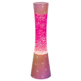 Lámpara decorativa Minka lavalamp Gy6.35 20W, 39,5 cm color rosa