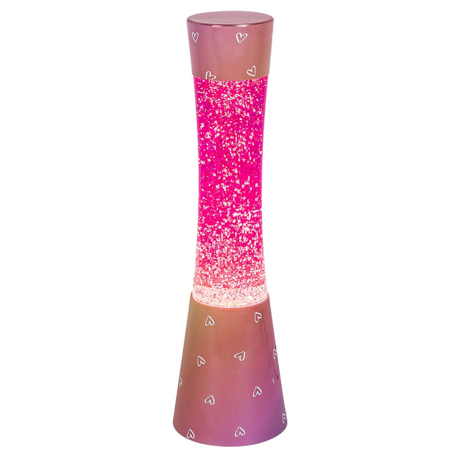 Lámpara decorativa Minka lavalamp Gy6.35 20W, 39,5 cm color rosa