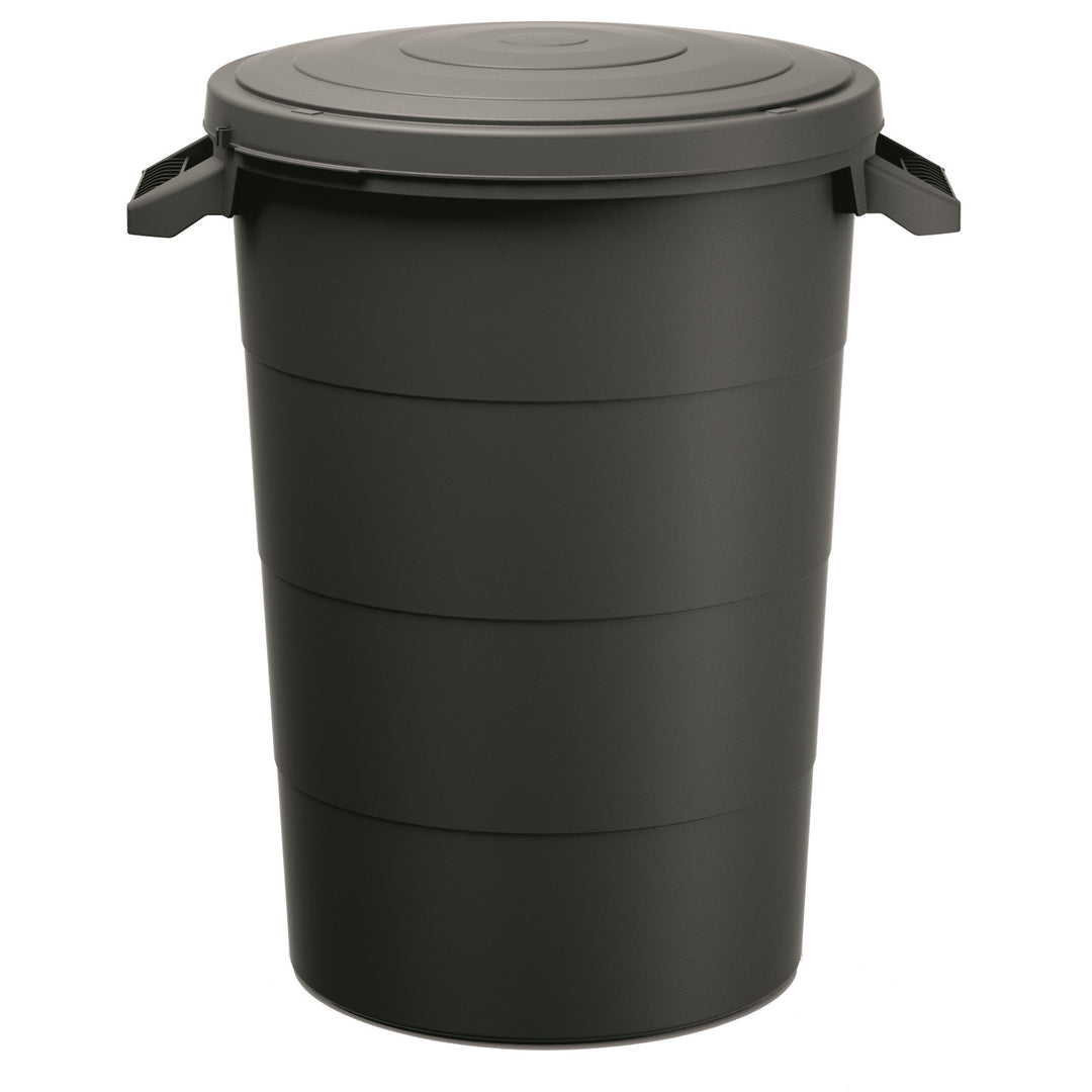 Lixeira Keden SMOOTH - lixeira preta 80 litros