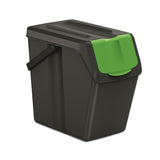 Papelera Keden SORTI BOX 3x25l - reciclaje negro