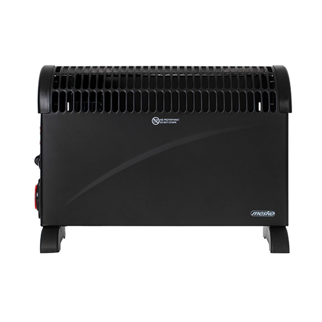 Radiador elétrico MESKO convector térmico preto