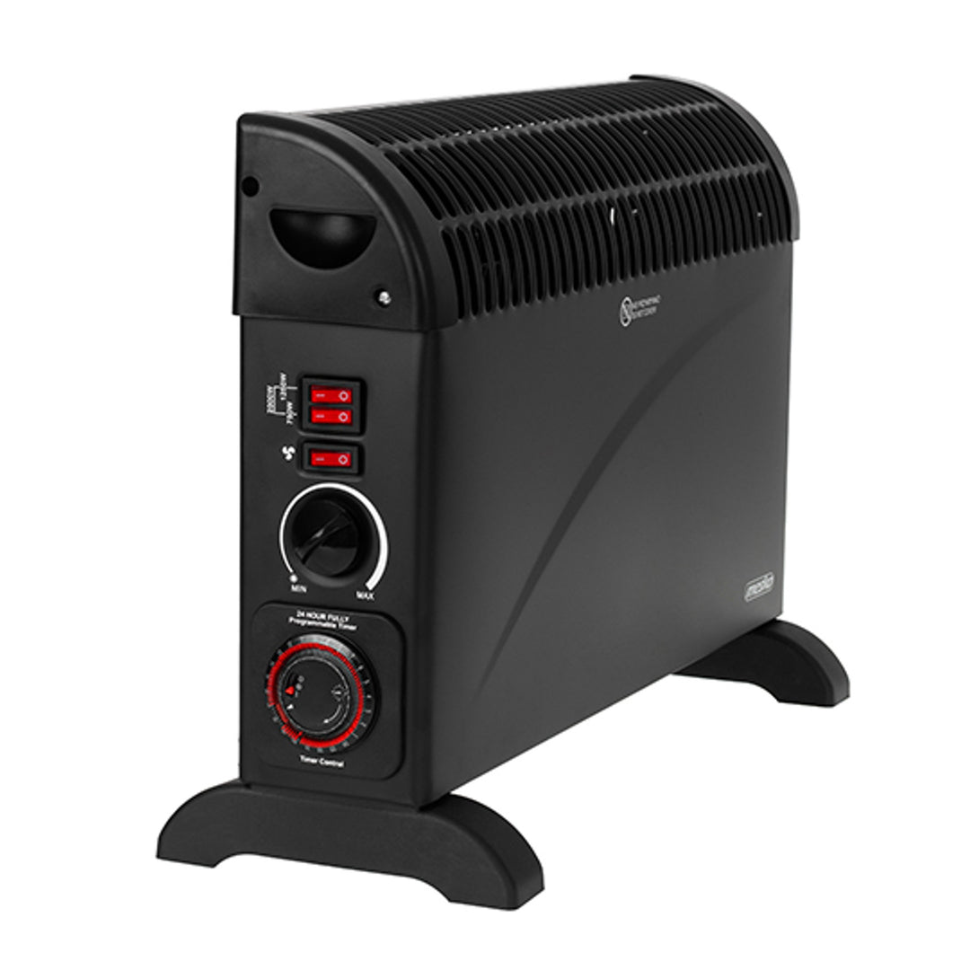 Radiador elétrico MESKO convector térmico preto