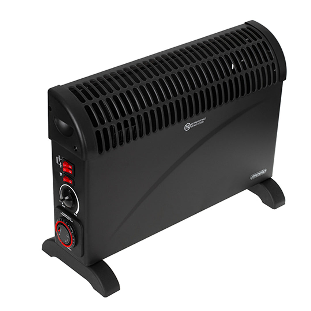 Radiador elétrico MESKO convector térmico preto