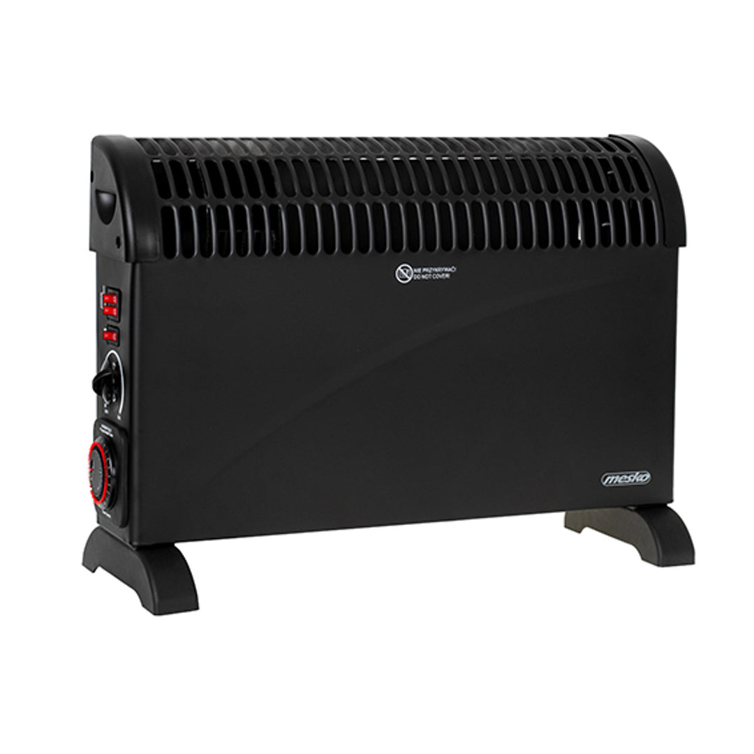 Radiador elétrico MESKO convector térmico preto