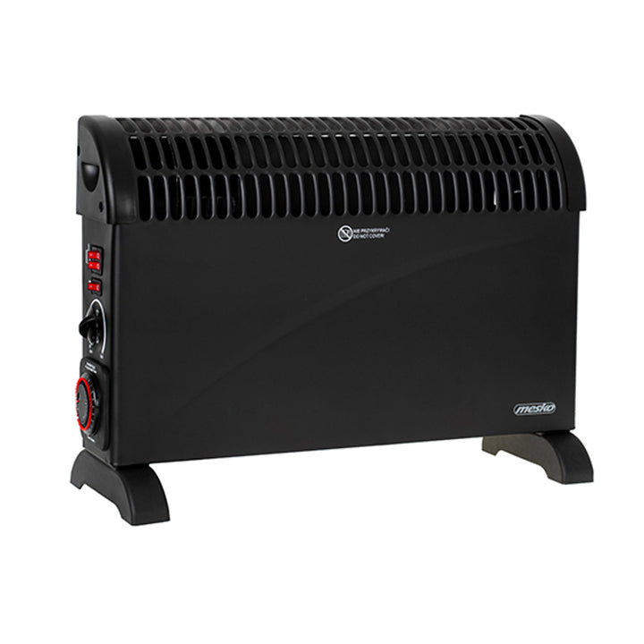 Radiador elétrico MESKO convector térmico preto