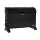 Radiador eléctrico Termo eléctrico convector MESKO negro