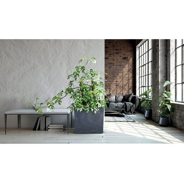 Maceta URBI CASE TOWER BETON EFFECT - antracita