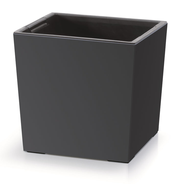 Prosperplast Urbi Vaso baixo quadrado com inserto DURS240L-S433 - cor antracite