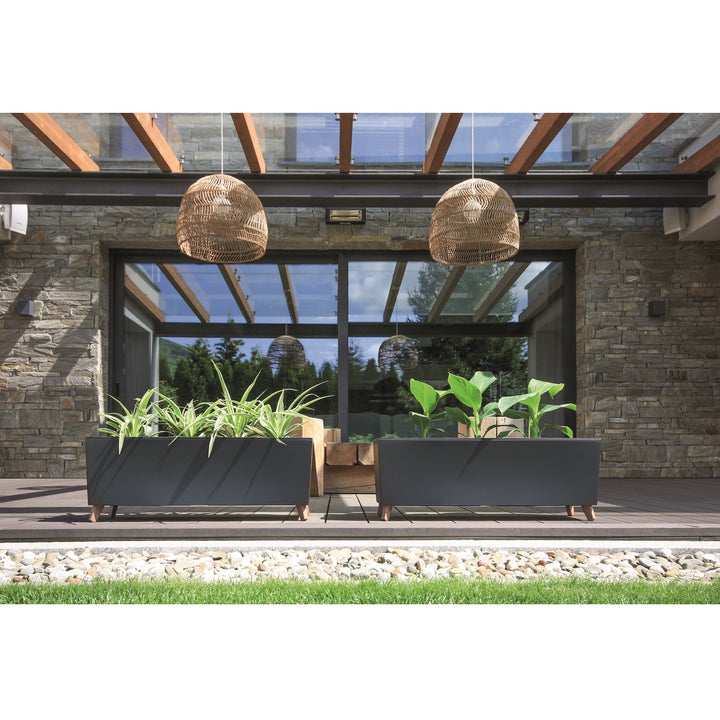 Macetero Prosperplast URBI CASE DUC800N - antracita