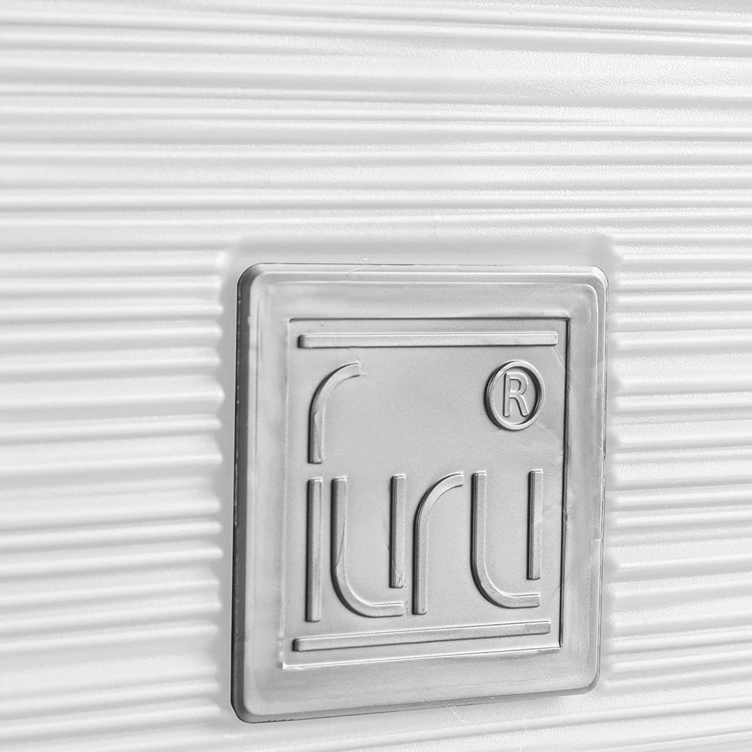 Pote baixo Prosperplast Furu Square com inserção DFS240-S449 - branco