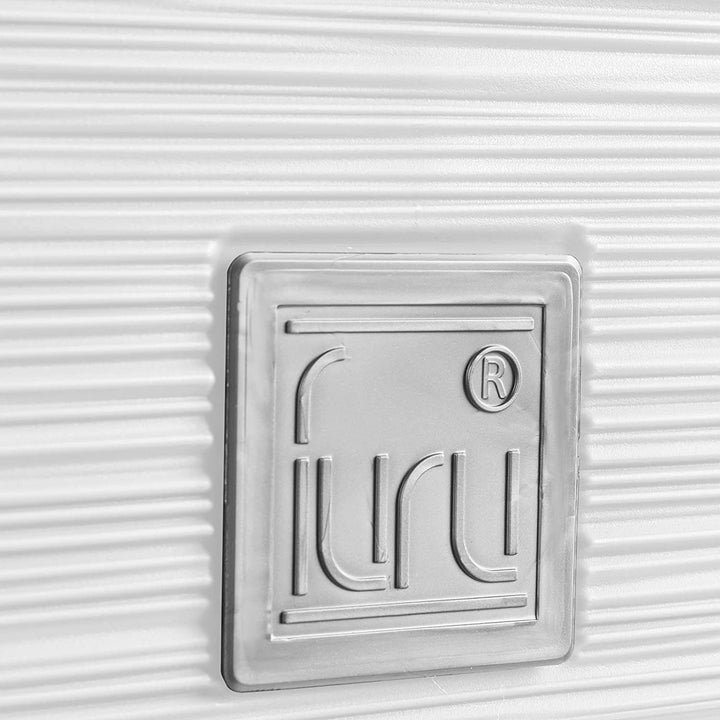 Pote baixo Prosperplast Furu Square com inserção DFS240-S449 - branco