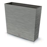 Prosperplast Furu Case T Macetero 2 en 1 Jardinera con Maceta para Plantas Maceta con Tiesto DFC800T-422U - color hormigón (gris)