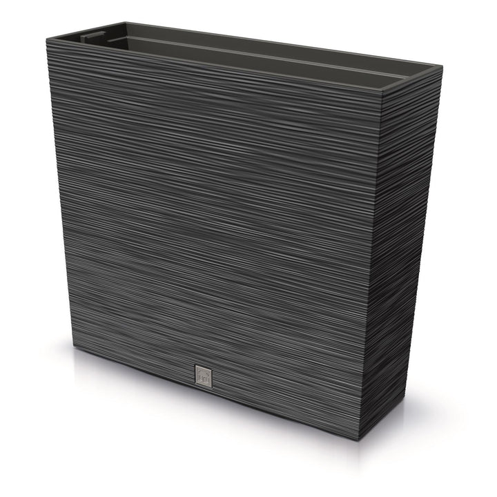 Prosperplast Furu Case T Macetero 2 en 1 Jardinera con Maceta para Plantas Maceta con Tiesto DFC800T-S433 - color antracita
