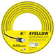 Mangueira de jardim CELLFAST 4YELLOW Mangueira leve 4 camadas resistente a UV 10-521 3/4" 30m