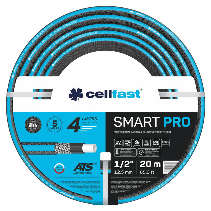 Manguera de jardín CELLFAST SMART PRO ATS 13-400 1/2 20 m 4 capas