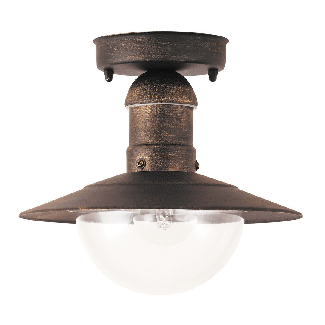 Candeeiro de teto metálico para exterior Oslo 8736 da Rabalux
