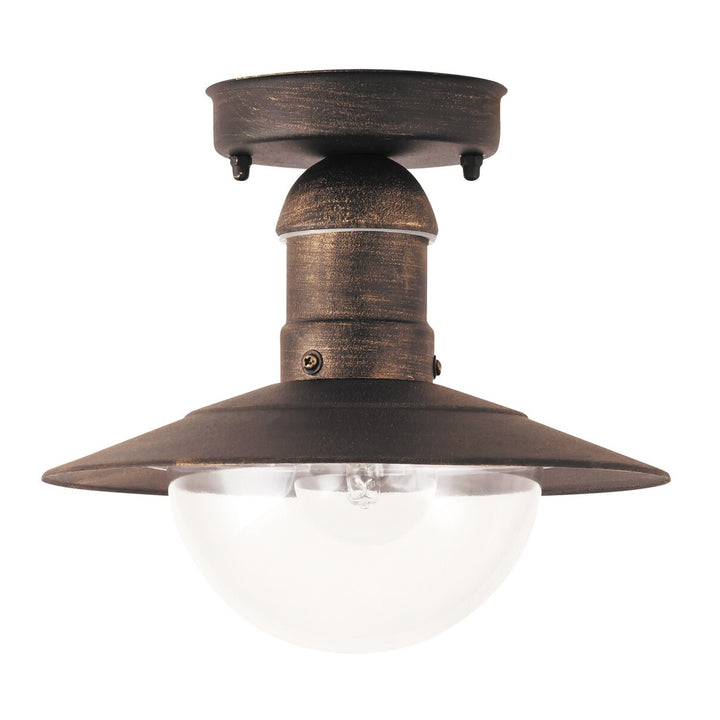 Candeeiro de teto metálico para exterior Oslo 8736 da Rabalux