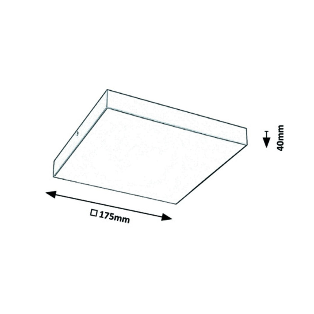 RABALUX TARTU 7899 Candeeiro exterior LED com cor de luz ajustável