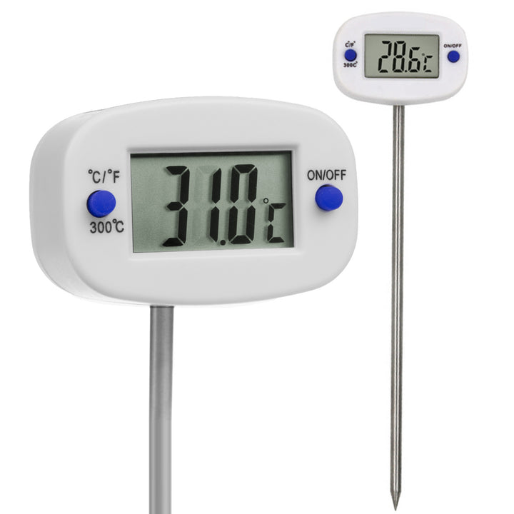 GreenBlue GB382 Termómetro/Sonda Alimentar Comprimento da Sonda 15 cm Intervalo de Temperatura -50 °C a +300 °C Precisão 0,1 °C