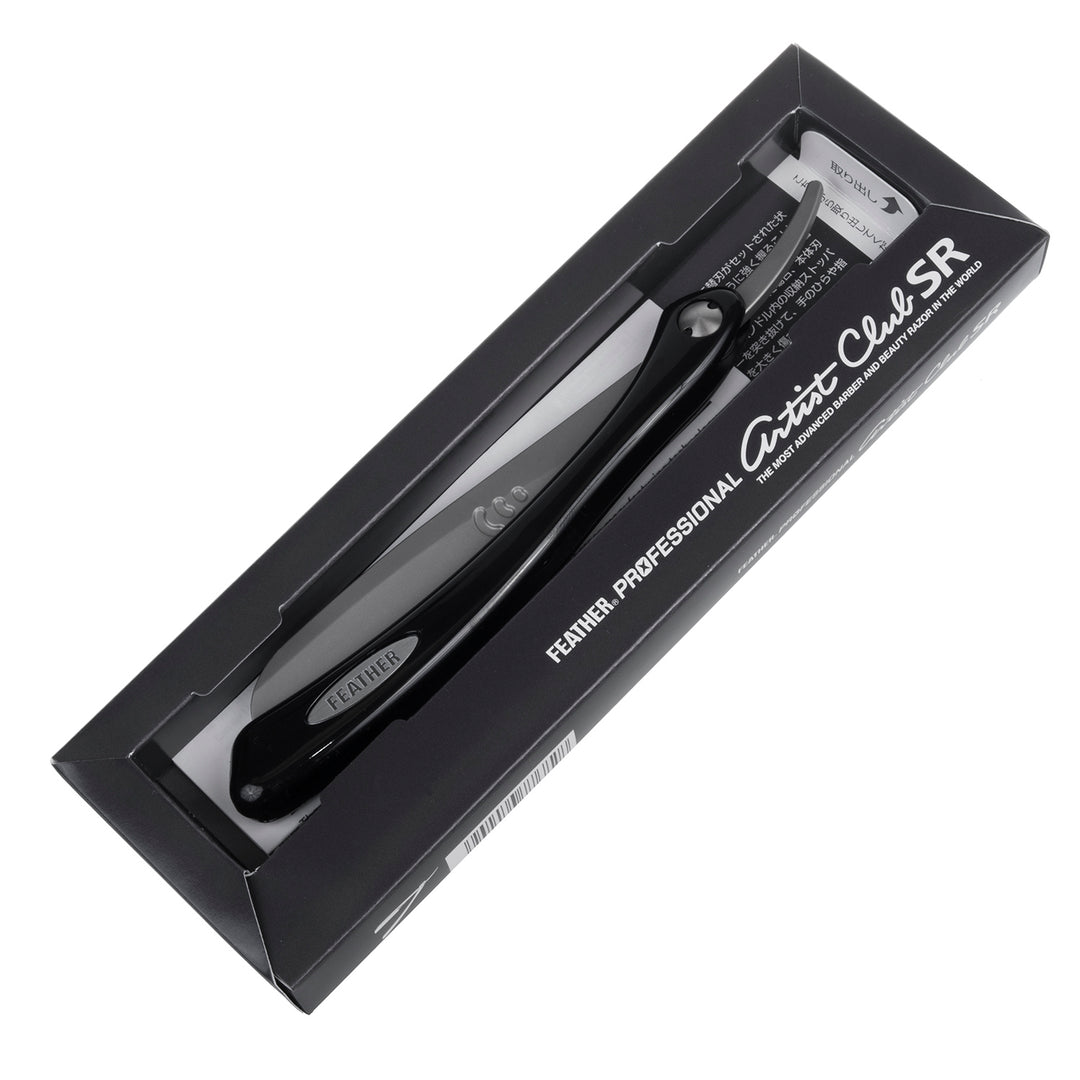 Navalha Feather Professional Artist Club Schwarz ACSR-RB