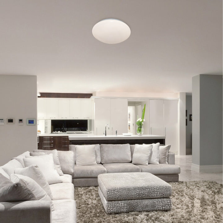 Luminaria de techo redonda con sensor de movimiento Lucas Rabalux blanco 24W 71134 LED