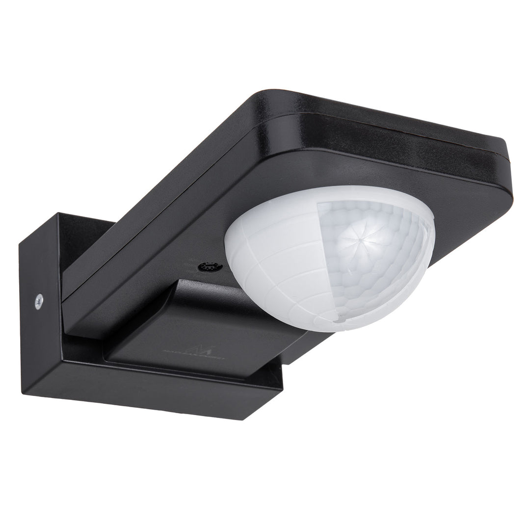 Sensor de movimento infravermelho e crepuscular Maclean MCE243 B, alcance de deteção de 360° até 20 m, proteção IP65 contra água e poeiras, máx. 2000 W, infravermelhos PIR, interno e externo
