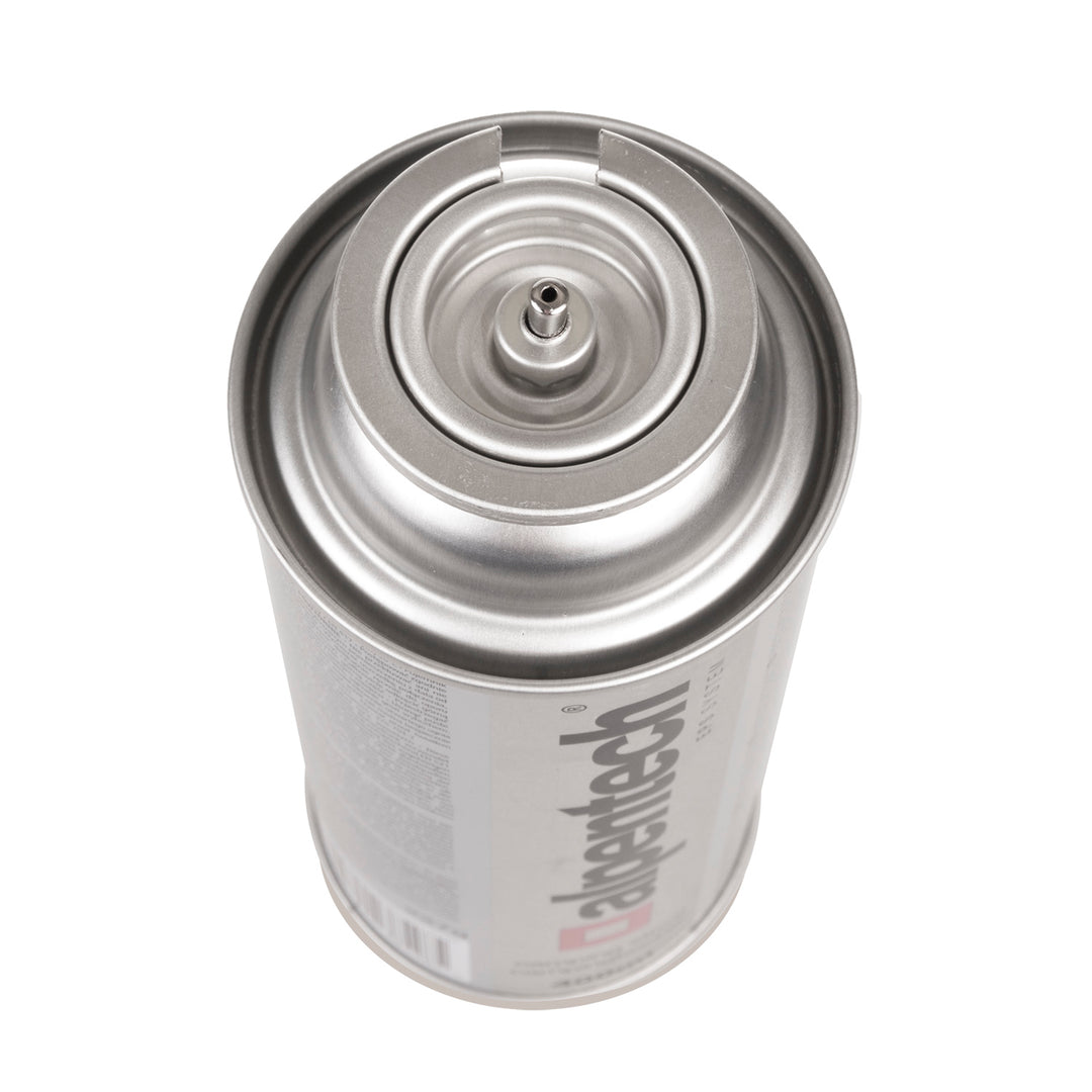 Cartucho de gás Alpentech 28x 380ml, certificação: Pi 0875, em conformidade com a norma EN521, butano, gama de funcionamento -10°C a +40°C, IK300
