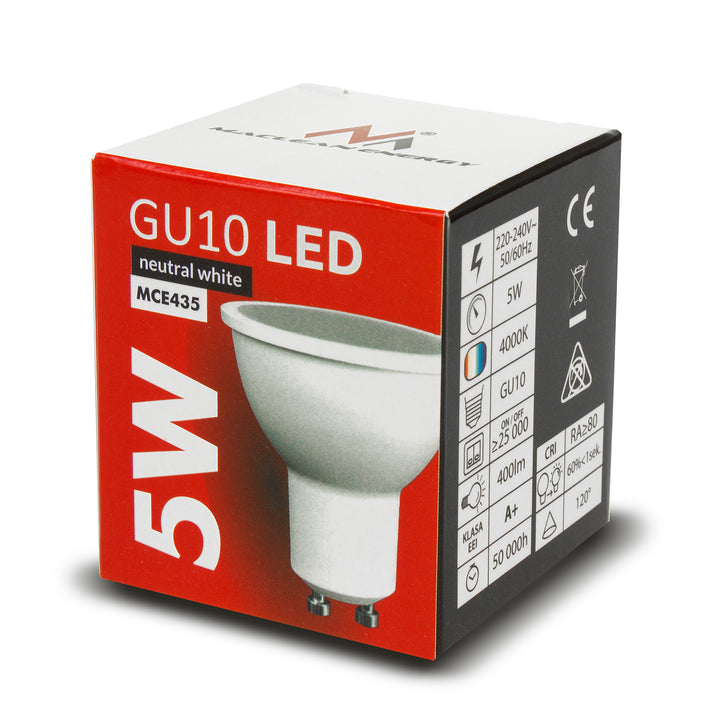 Luminária de superfície/tubo Maclean 3x, spot, quadrada, alumínio, GU10, 80x80x115mm, preta, MCE426 B + 3 lâmpadas LED de 5W